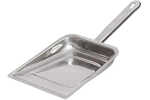 AFFODYL - Steelish Stainless Steel Cleaning Dustpan (Pack of 1)