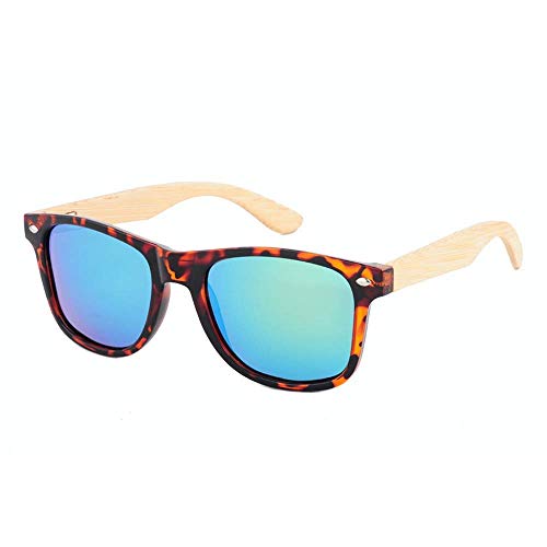 Preisvergleich Produktbild MXHSX Classic Traveller Handgefertigte Sonnenbrille aus Bambusholz Universal Sonnenbrille für Herren und Damen Sportbrillen