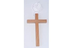 KVN Holzkreuz Buche zum Umhängen ca.10x6cm