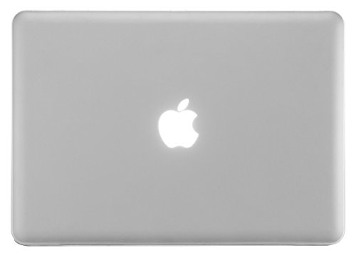 mCoque Mattabdeckung für Macbook Pro 13″ (Mit einem europäischen transparent Tastatur Haut Gratis ) (Modell A1278 mit DVD-Player) – Transparent - 2