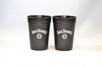 Jack Daniels Kunstoff Becher Whiskey Cola Jacky Glas Gläser