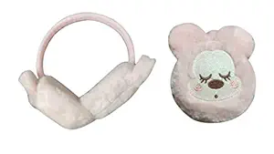 Movik Winter Warm Outdoor Wear Adjustable Earmuffs For Kids Girls And Boys