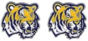LSU Fighting Tigers Studded Earrings - NCAA College Athletics Fan Shop Sports Team Merchandise by Siskiyo Gifts