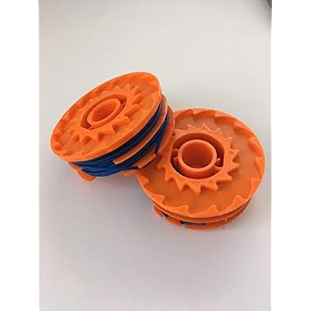 3 Ersatzspulen Mit Schnur Für McGregor & Worx Trimmer – Passend Für MET6032, WG104E Uvm., Je 2x3m