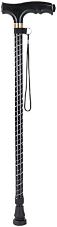 QFFL Crutch Elderly Four-foot Skid Cane Climbing Small Four-foot Telescopic Crutches 6 Colors Available Crutches Walker ( Color : A )