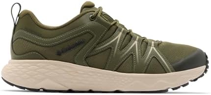 Columbia Peakfreak Roam - Scarpe da Trekking ed Escursionismo, Impermeabili, a Vita Bassa, da Uomo, Argilla Chiara Nori, 43 EU