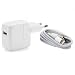 Produktbild Original Apple 12W MD836ZM/A + MD818ZM/A Strom Adapter Lightning Ladekabel - iPhone 6 / Plus / 5 5S 5C / iPad 4 Air iPod 5