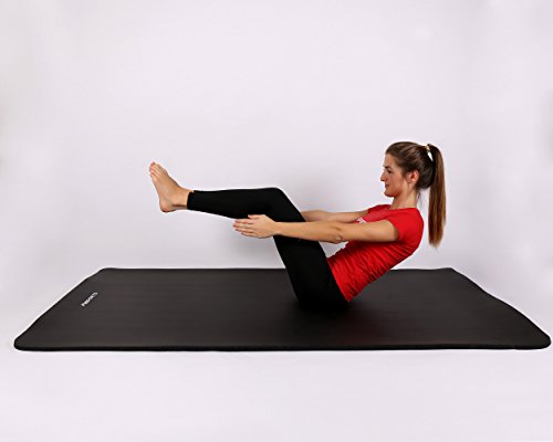 Gymnastikmatte Premium | Fitnessmatte – in verschiedenen Größen und Farben – sehr weich – extra dick – 190 x 60 x 1,5 cm oder 190 x 100 x 1,5 cm Yogamatte - 5