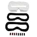 Produktbild Baoblaze 50pcs VR Einweg Masken Hygiene Augenmasken Gesicht Abdeckung für HTC Vive, PSVR Playstation VR, Oculus Rift, mit Schwammmatte