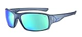 Capa anti-rasguños Cébé Haka Gafas, Unisex Adulto, Azul (translúcido Mate), M