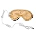 Produktbild Schlafmaske, Augenmaske Nachtmaske, Elektrisches Augenmassagegerät, Heizung Kräuteraromen, die dunkle Kreise entlastet, für zu Hause (Gold)