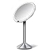 Produktbild simplehuman ST3005 Vergrößerungshöhe Einstellbarer Sensor Spiegel, Glas, Silber, 11.7 x 19 cm, 1 Einheiten