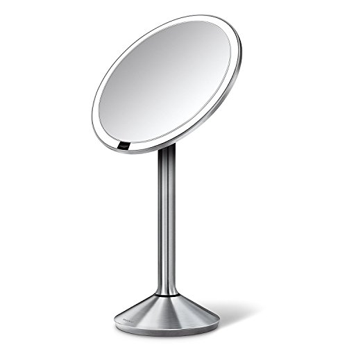 simplehuman USB 7x Magnifying Height Adjustable Sensor Mirror