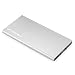 Produktbild EPOW® Top quality Ultra-Slim 10000mAh Externer Akku X2-Port USB, ultra dünn PowerBank Kompakt Tragbares Ladegerät für iPhone 7, iPhone 6, Galaxy S7 S6 und andere Smartphones -Silver