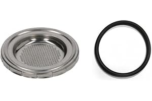 VNC Shop Filtro Porta Cialde Universale 44mm con Guarnizione in Viton, per Macchine da Caffè a cialde