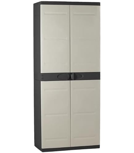 PLASTIKEN Armoire de rangement XXL en résine - Bricolage