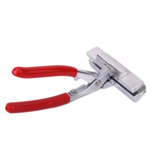 SODIAL (R) Aluminiumlegierung-Leinwand Stretching Zange rot Schaft mit Spring - 3