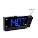 Produktbild V.JUST Projektionswecker, Digitaler FM-Radiowecker 180 ° Verstellbarer Projektor mit LED-Anzeige Snooze-Timer Dual USB für Küche Schlafzimmer Kinder,Black