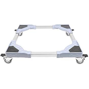 Carrello Per Lavatrice E Elettrodomestici - Regolabile 45-75cm, Portata 400kg, Con Ruote - Foto 9