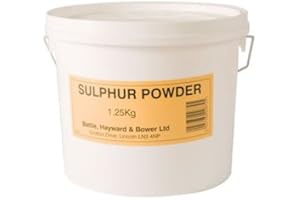 TOGGI Battles Sulphur Powder - Effective aid in helping to avoid mud fever in horses. Ideal for use with Pig Oil. (Choose 1.5kg, 2.5kg or 5kg)