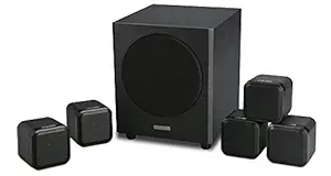 Mission M-Cube+SE 550 Watt 5.1 Channel Satellite Speaker (Black)