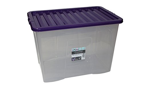 Wham 11315 Aufbewahrungsbox, PP, 60 x 40 x 42 cm, transparent - 2