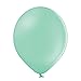 Produktbild 10 x Luftballons Ø 30 cm | Freie Farbauswahl | 23 Ballon Farben | partydiscount24® (Mintgrün)