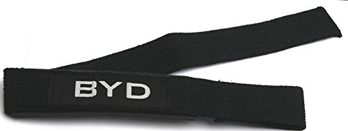 Weightlifting Straps zum Training | Orginal von Beyond Dreams | Heben von Lasten Kreuzheben und Klimmzug | Gym Lifting wrist wraps strap | Handgelenkschiene als Latzughilfe Straps oder Bandage für Fitness Bodybuilding und Crossfit - 5