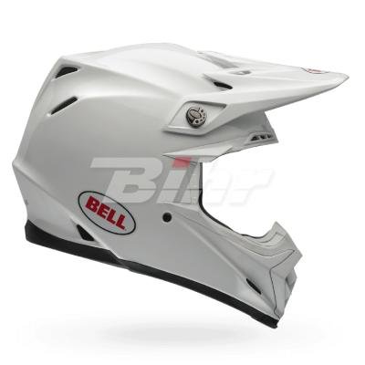 Bell Helmets Moto-9 Flex, Solid White, Size 2XL