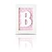 LETTER B - Individually Framed Baby Letters - with Blue, Pink and Green Backgrounds included for Free