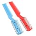 2 Pcs DIY Professional Scissor Hair Razor Comb Hairdressing Thinning Trimmer