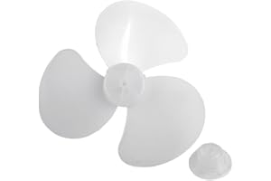 EPHEYFIF Lama di ricambio in plastica trasparente bianco/nero 16, facile da pulire e montare (bianco)