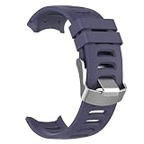 Vamoro Armbanduhr Armband Armband Ersatz Uhren-Armband für Garmin Forerunner 610 bedienwerkzeug(Violett)