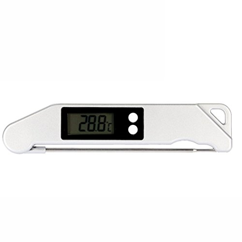 Lebensmittelthermometer, EgoEra® Elektronisches Professional Kabellos Digital Fleischthermometer / Kochthermometer / Kochen Thermometer / Grillthermometer / Zuckerthermometer / Einstichthermometer mit Edelstahl Sonde mit Fleisch Temperatur Referenz Diagramm - 5