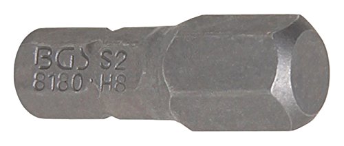 BGS Bit Innen-6-kant, 8 mm, 1/4 Zoll, 1 Stück, 8180
