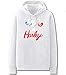 Produktbild qingning Harley Quinne Pullover Suicide Squade Sweatshirt Halloween Cosplay Kostüm Kaupzenpullover Christmas Geschenck