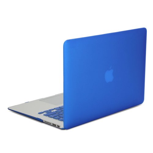 GMYLE(R) Harter Fall Frosted Für MacBook Air 11 inch – Blau 3 in 1 gummierte (Gummi beschichtet) Harte Fall – Silicon Tastaturschutz – Klar LCD Displayschutzfolie - 4