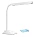Produktbild Schreibtischlampe LED Tischlampe TOPELEK 8W Augenschutz Tischleuchte mit 5-stufigen Helligkeit und 3-stufigen Farbtemperatur Dimmbare Schwanenhals Touch Control Tischleuchte Tageslichtlampe für Büro, Haus, Lesen, Arbeiten, Lernen.