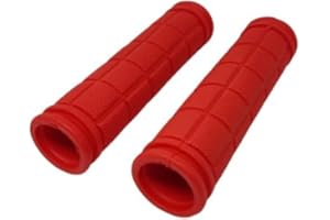 C&C HEXAGON C&C Brand Bike Handlebar Grips - Non-Slip Rubber Bicycle Hand Grips for Scooter, Cruiser, Urban Bike, Tricycle, Wheelchair, MTB, BMX, and Foldable Bicycles Boy Girl