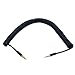 Produktbild REFURBISHHOUSE 3,5 Mm Stecker Auf Stecker Buchse 4 Polige Zusatz Audio Spiral Kabel Spirale 1,5M