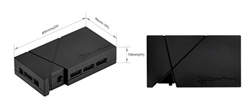SilverStone SST-LSB01 – RGB LED Steuerbox mit 8 RGB-LED-Anschlüssen, inklusive 2x 5050 RGB LED Streifen 300mm - 13
