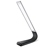 Poweradd Schreibtischlampe beugbar LED Tischleuchte mit dimmbar Touchfeldbedienu