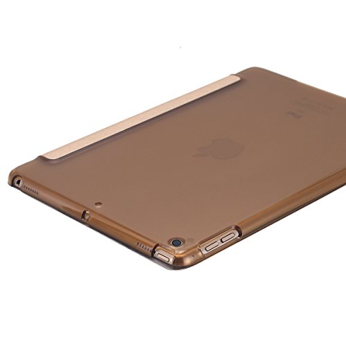 Neues iPad 2017 iPad 9.7 Zoll Hülle, Snewill Ultra Slim leichte Smart Case Fold Stand mit Auto aufwachen / Schlaf Funktion, Microfiber Futter, Hard Back Cover für Apple neue iPad 9.7-Gold - 8