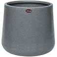 Decora Flora Pot (Stone Grey)(Small)(with Drainage Hole)(FL 12) || Pots for Plants Polymer || Lightweight || Indoor-Outdoor || Non-Breakable || Non-Fading || Plant Directly ||
