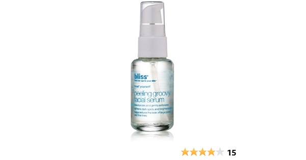 bliss peeling groovy facial serum