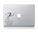 Produktbild idecalworks Vinyl-Aufkleber, kompatibel mit Apple MacBook Pro Air 27,9 cm (12 Zoll), 13 Zoll, 15 Zoll, 15 Zoll (27,9 cm), Snoopy Need is Love and Fishing and A Dog