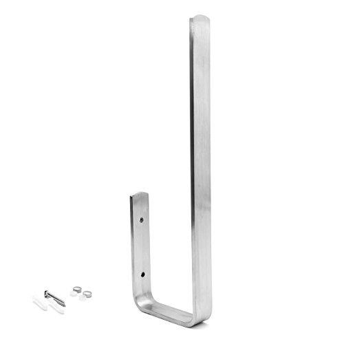 Preisvergleich Produktbild Lantelme 6729 Toilettepapier - Küchenrollen - Handtuch Halter aus Edelstahl Vollmaterial - Reling vielseitig für Haus und Wohnmobil einsetzbar