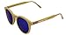Produktbild Goodbye, Rita. Damen Sonnenbrille Blau gelb Einheitsgröße