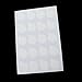 100Pcs Disposable Eyelash Glue Holder Pallet Easy Helpful Eyelash Extension Glue Pads