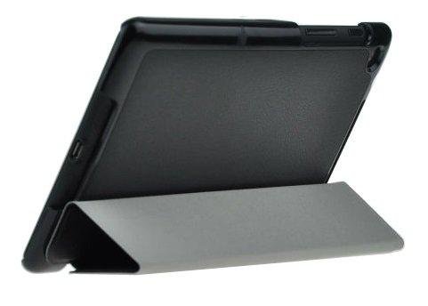 Neu InventCase® SCHWARZ (BLACK) SMART FOLIO / PREMIUM SLIM FLIP Schutz Folio Tasche Hülle Etui Case Cover für das neue Asus Google Nexus 7 FHD 2013 (7-inch) 2nd Generation Tablet Jelly Bean Android 4.3 (16GB / 32GB WiFi / 4G LTE) mit Auto Schlaf / Wach Magnet Funktion / Multi-View-Ständer und Display-Schutzfolie & Stylus Pen (Kompatibel mit Nexus 7 FHD 2 2.0 II Tablet) - 4